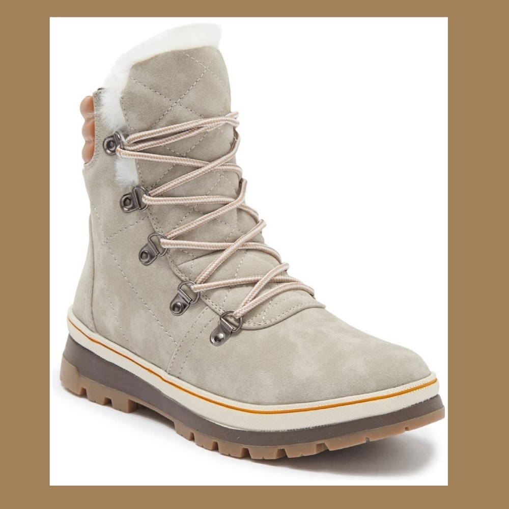 EXTREME FAUX FUR LUG BOOTS
